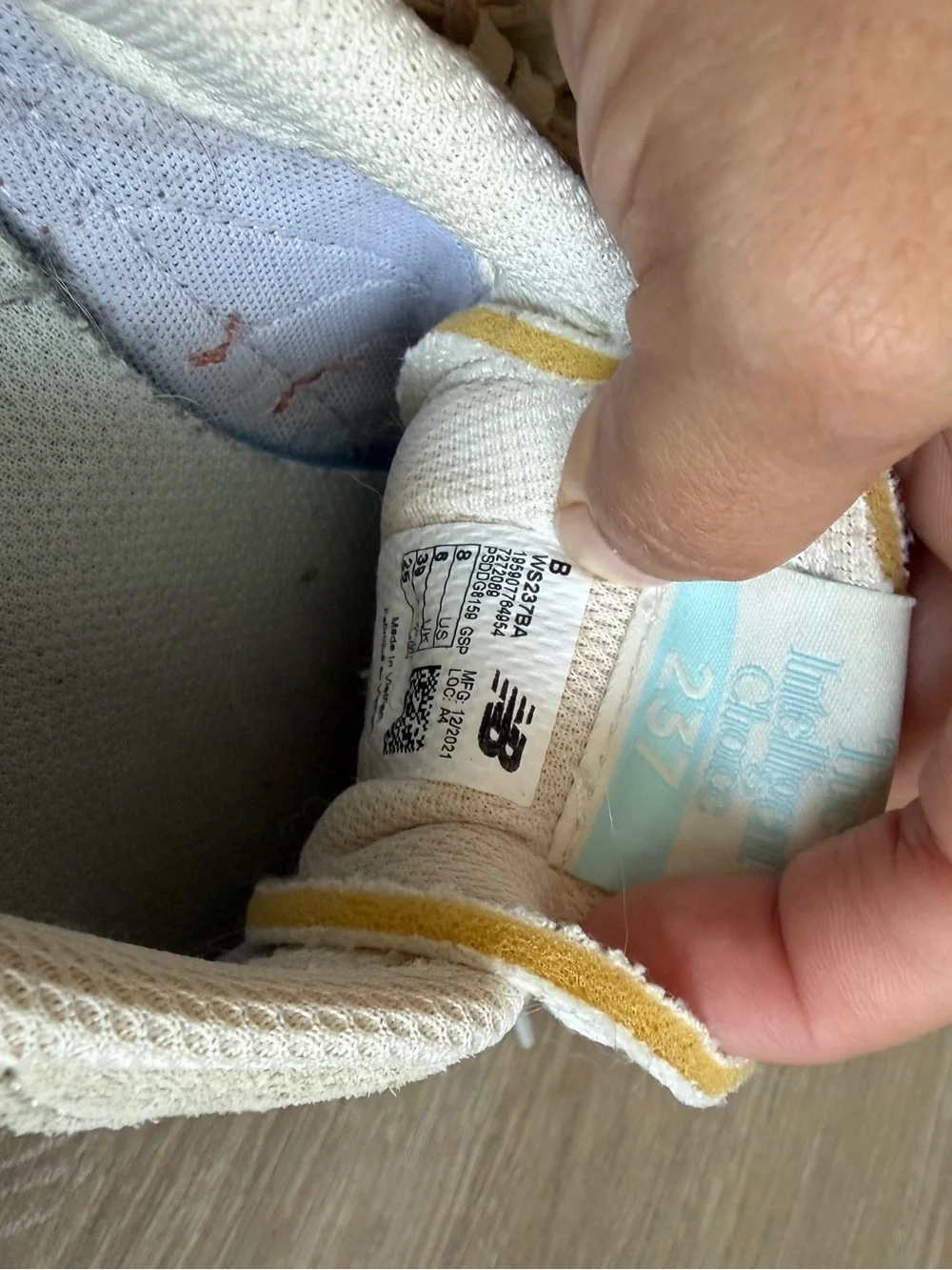 New Balance questions leave